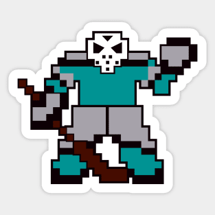 San Jose Sharks Goalie Sticker